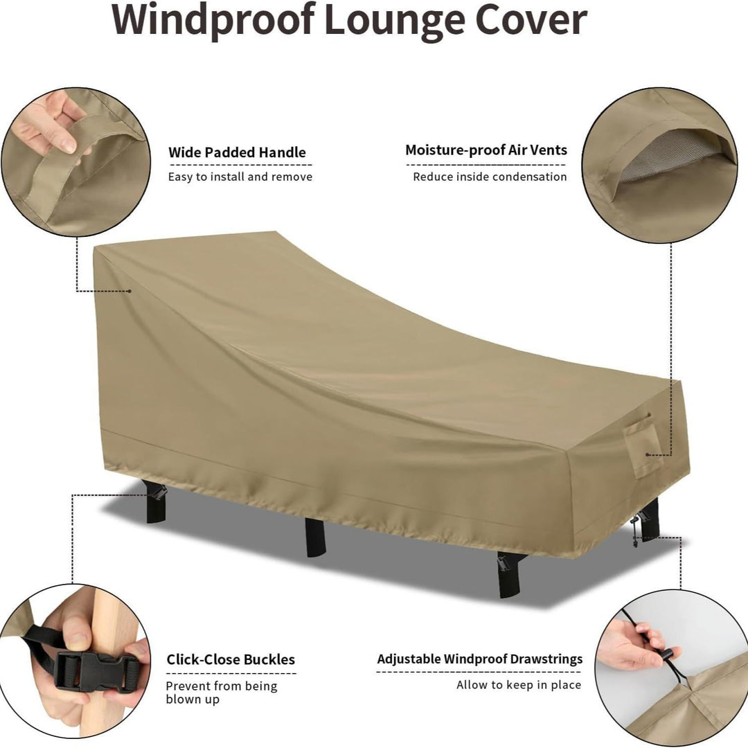 Durable protective cover for sun loungers Stornfield
