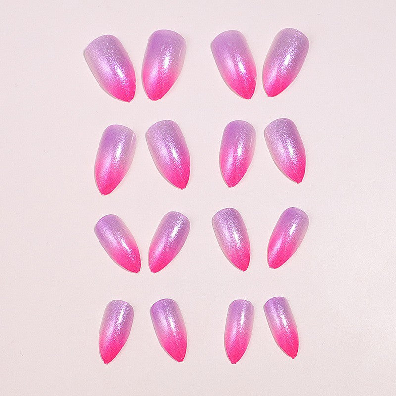 Premium Glossy Design Press-On Nails Stornfield