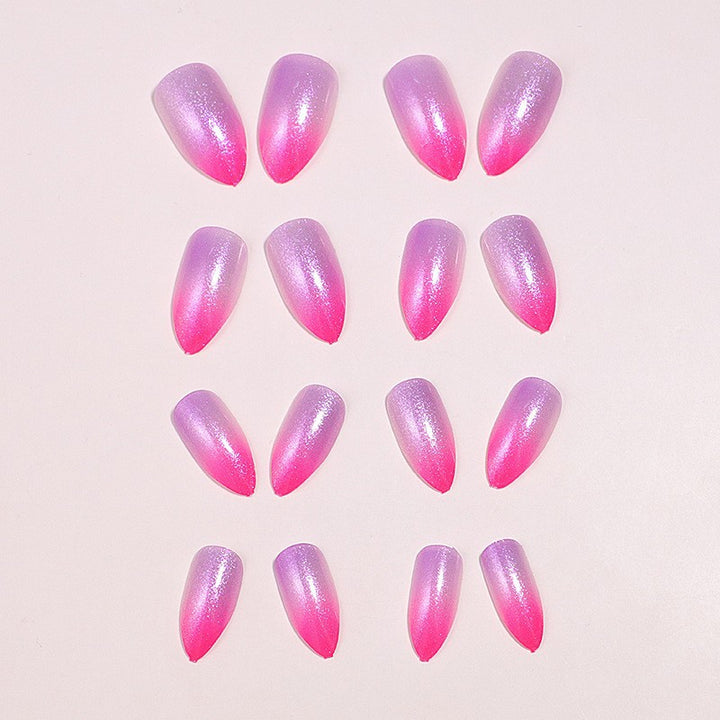 Premium Glossy Design Press-On Nails Stornfield