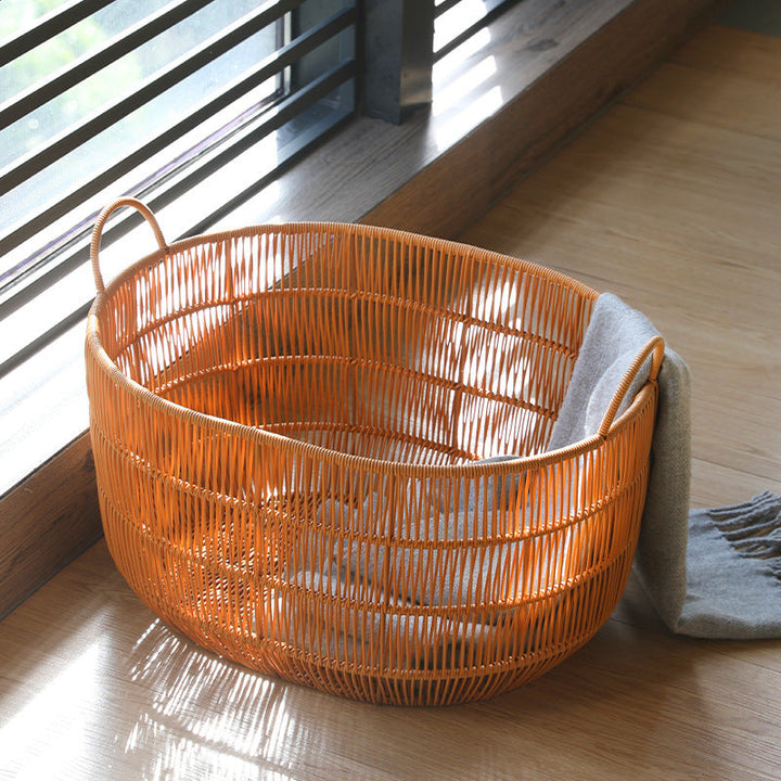 Large Handwoven Storage Basket Stornfield