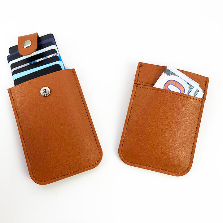 Women's card holder made of high-quality, vegetable-tanned leather Stornfield