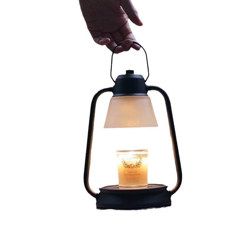 Contemporary Candle Holder Lamp