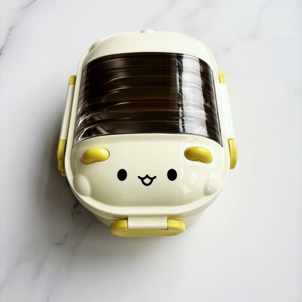 Cute Cartoon-Themed Lunch Bento Box