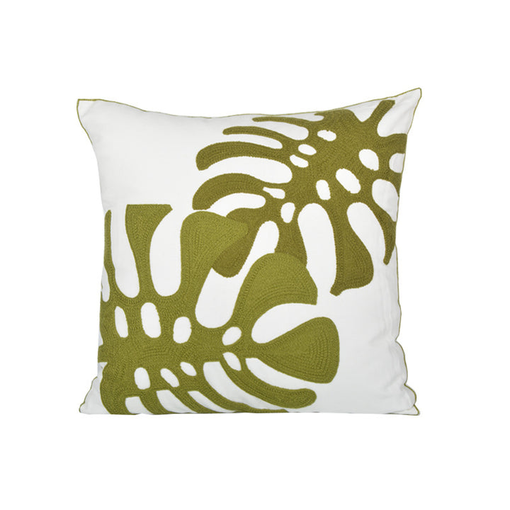 Artistic Botanical Accent Pillow