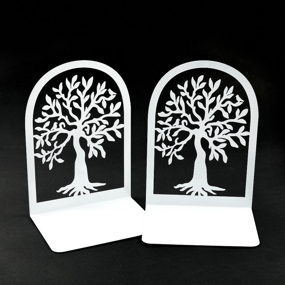 Artistic Tree-Inspired Bookends