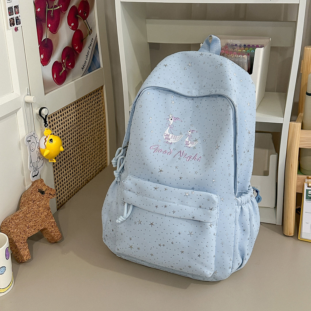 Star-Embellished Casual Backpack Stornfield 1791205643
