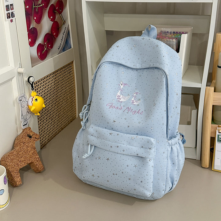 Star-Embellished Casual Backpack Stornfield 1791205643