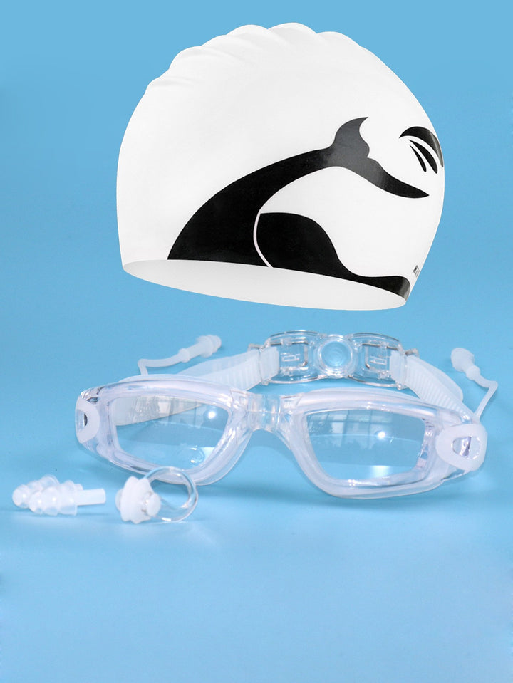 Professional swimming goggles with individually adjustable headband Stornfield