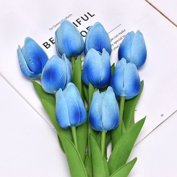 Realistic Artificial Tulip Bouquet
