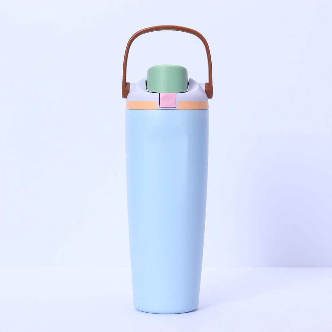 Women's insulated drinking bottle with ergonomic carry handle Stornfield