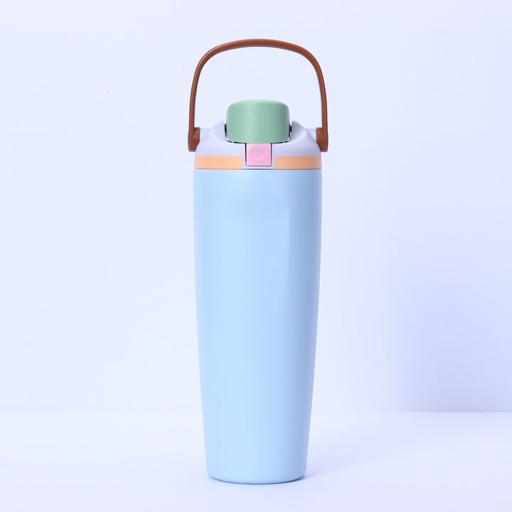Women's insulated drinking bottle with ergonomic carry handle Stornfield
