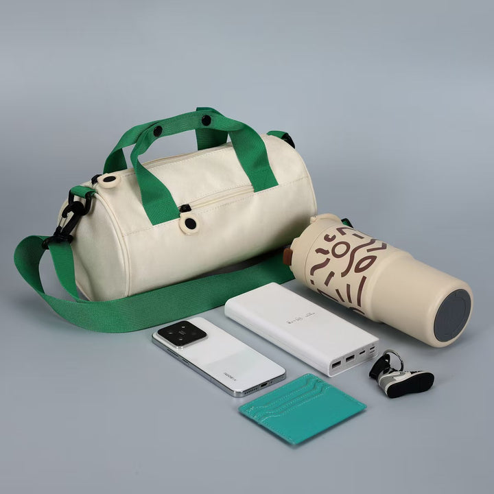 Sporty Mini-Duffel Bag with Adjustable Shoulder Strap and Sturdy Carry Handles Stornfield