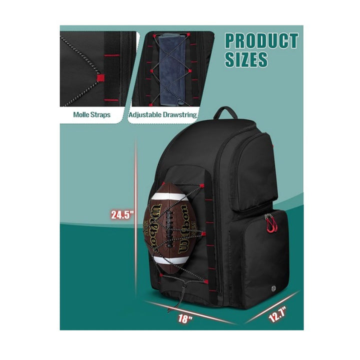 Sporty multifunctional backpack Stornfield