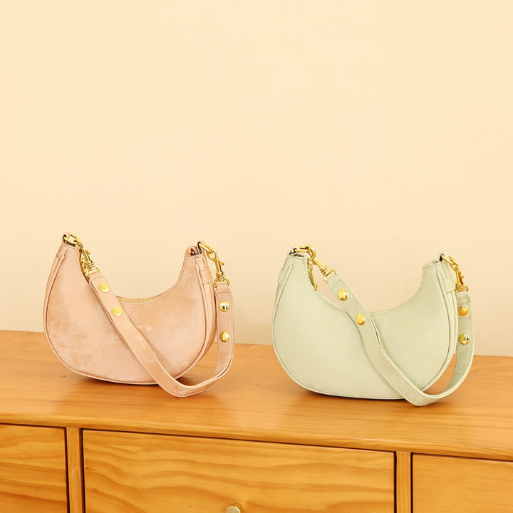 Textured Shoulder Bag