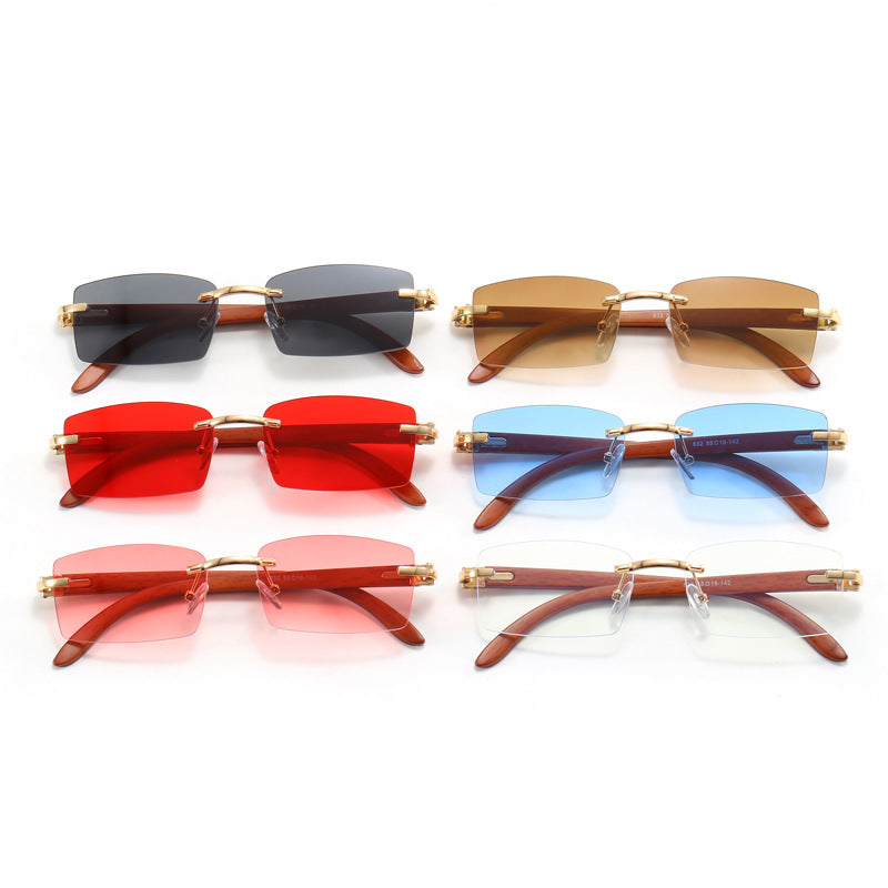 Women's high-quality sunglasses with elegant wooden frame Stornfield