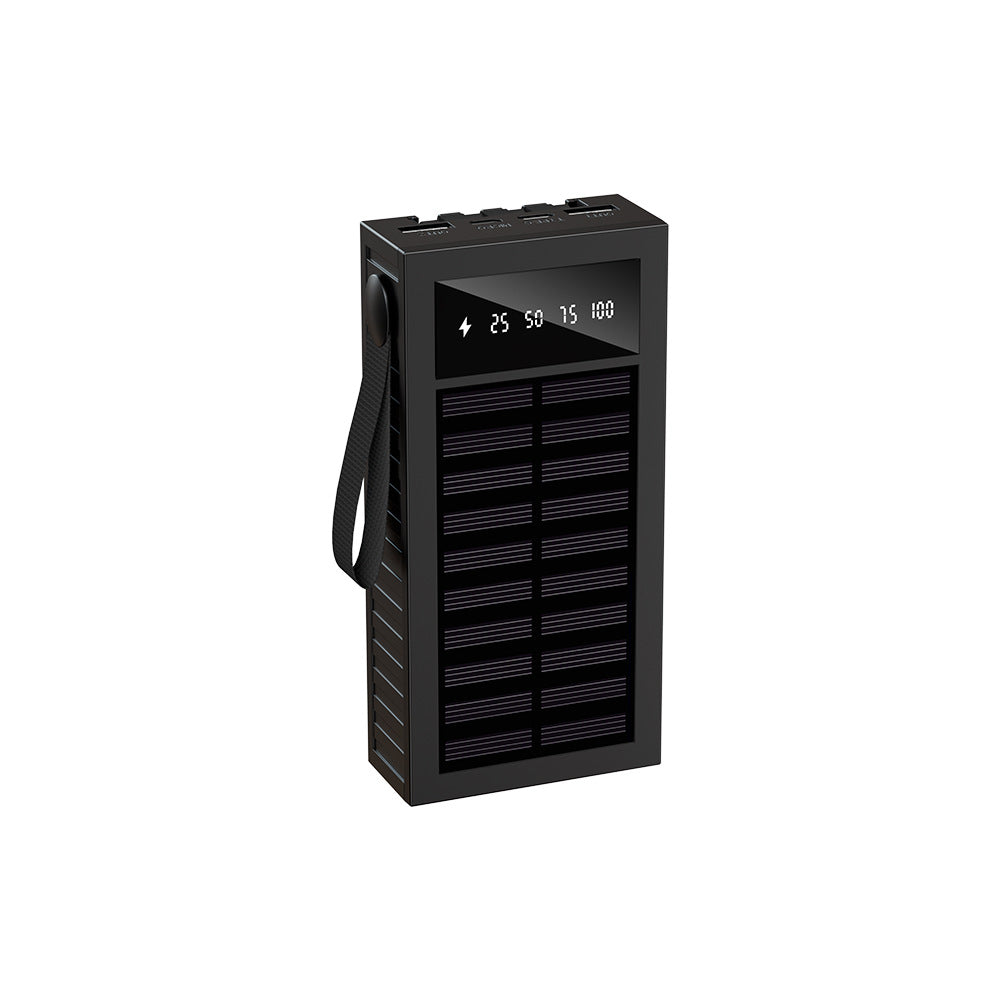 Portable Solar Power Bank with Multifunctional Charging Indicator Stornfield