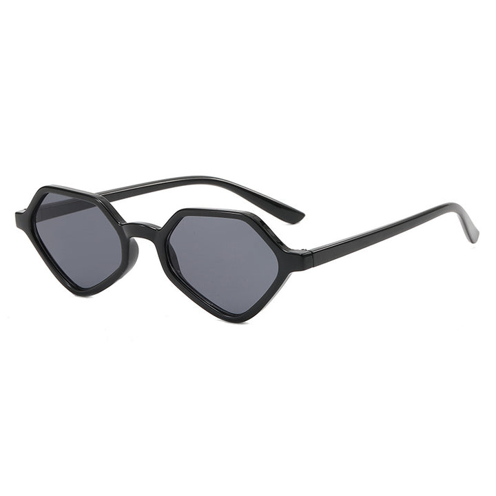 Women's Geometric Design Sunglasses with Mirrored Lenses Stornfield