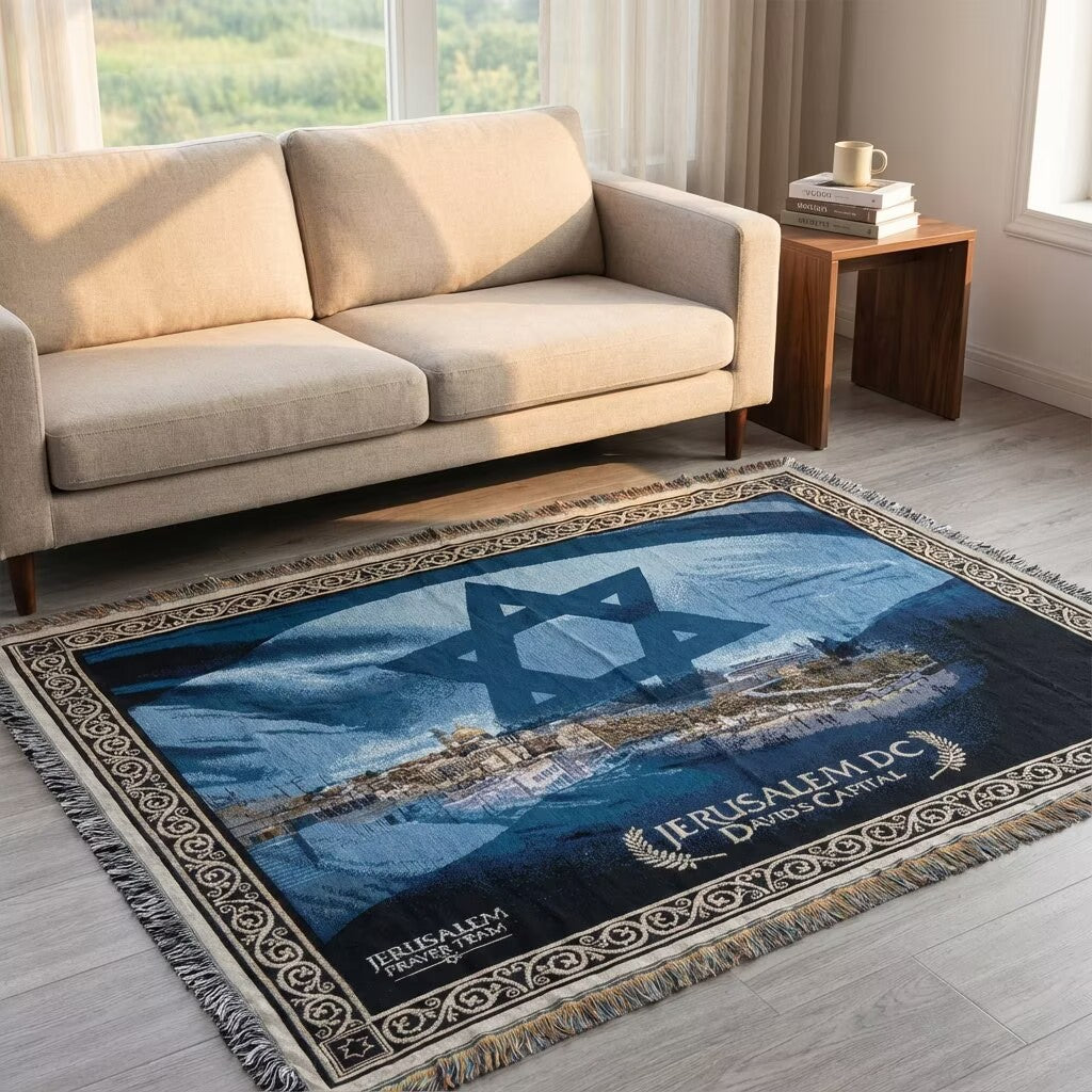 Ornate Decorative Tapestry Blanket