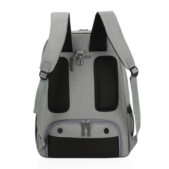 Multi-Compartment Fitness Backpack with Shoe Storage Stornfield