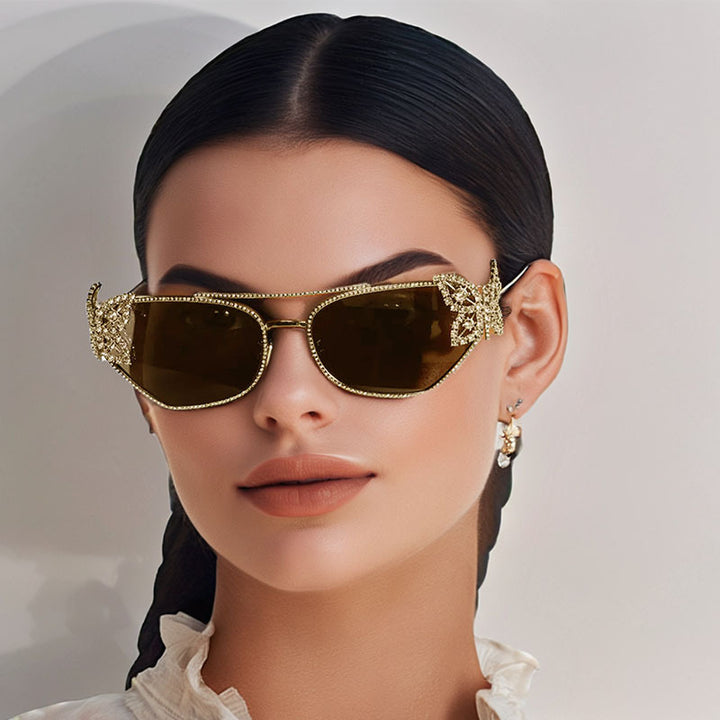 Women's Luxury Sunglasses with Elegant Butterfly Detail Stornfield