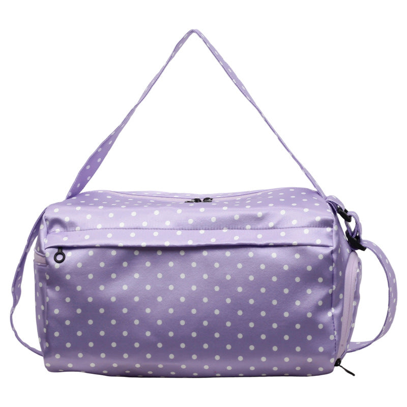 Stylish Polka Dot Travel Duffle Bag Stornfield