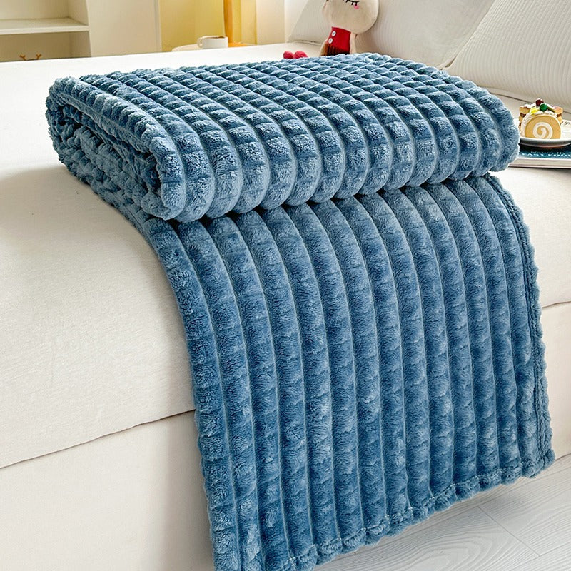Ridge Textured Throw Blanket Stornfield