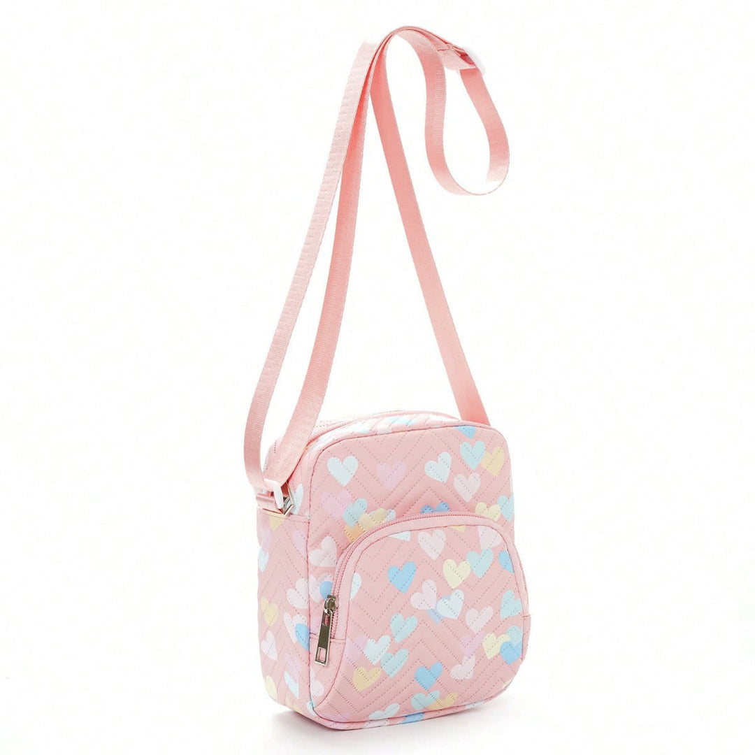 Fluffy shoulder bag with star motif Stornfield