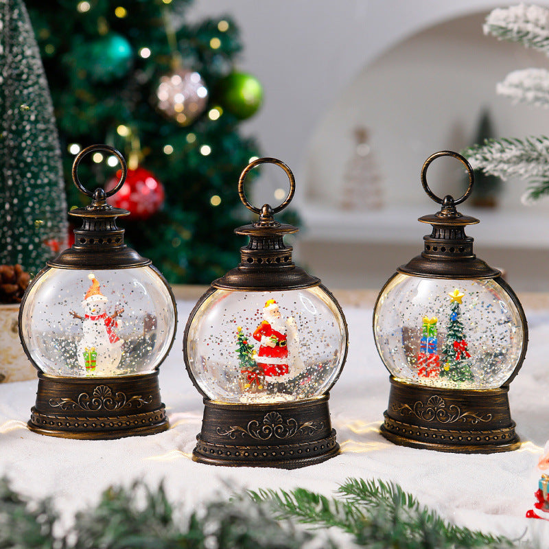 Decorative Snow Globe Lantern Stornfield
