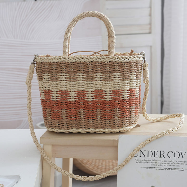 Basket bag with removable inner pocket Stornfield
