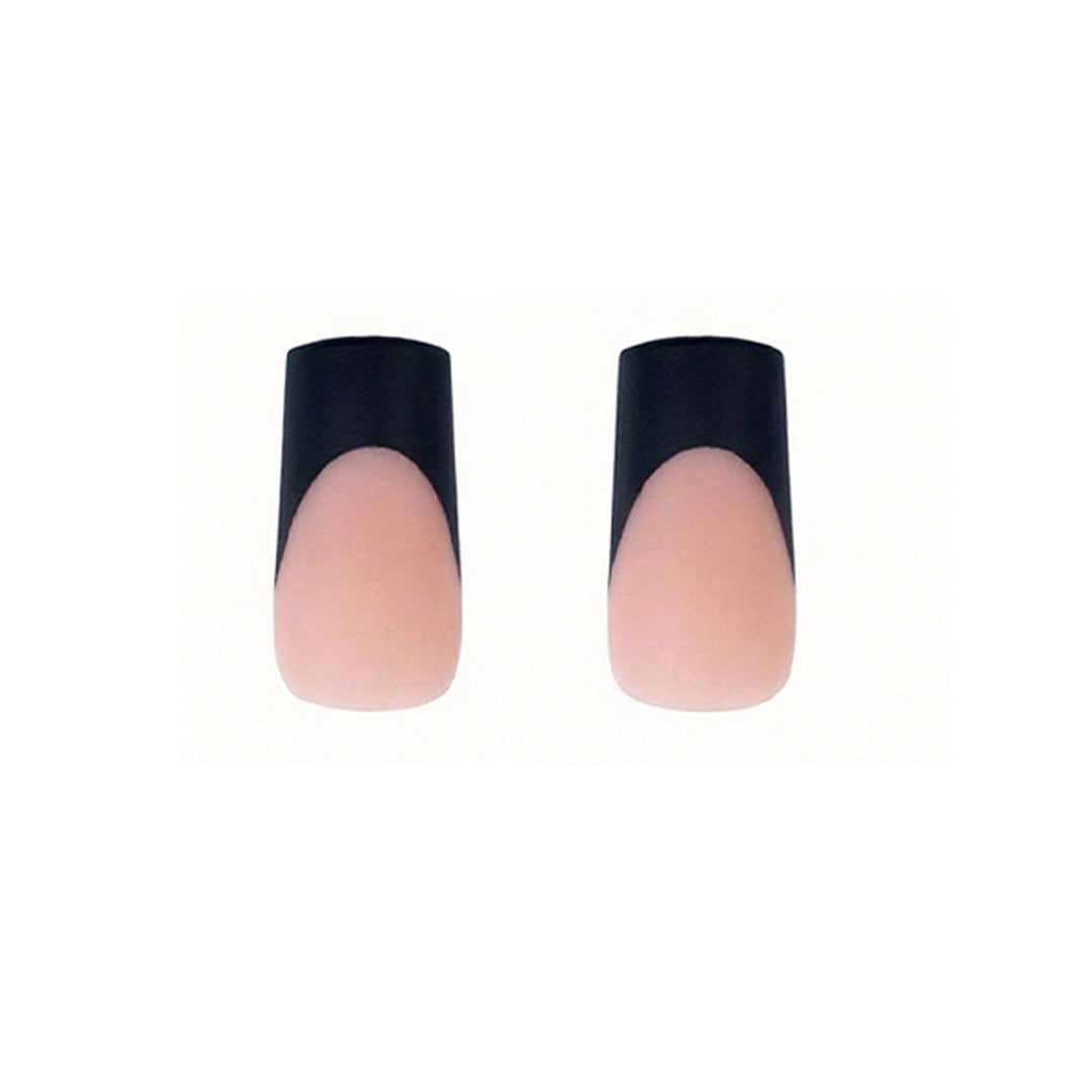 Modern French Tip Press-On Nails Stornfield