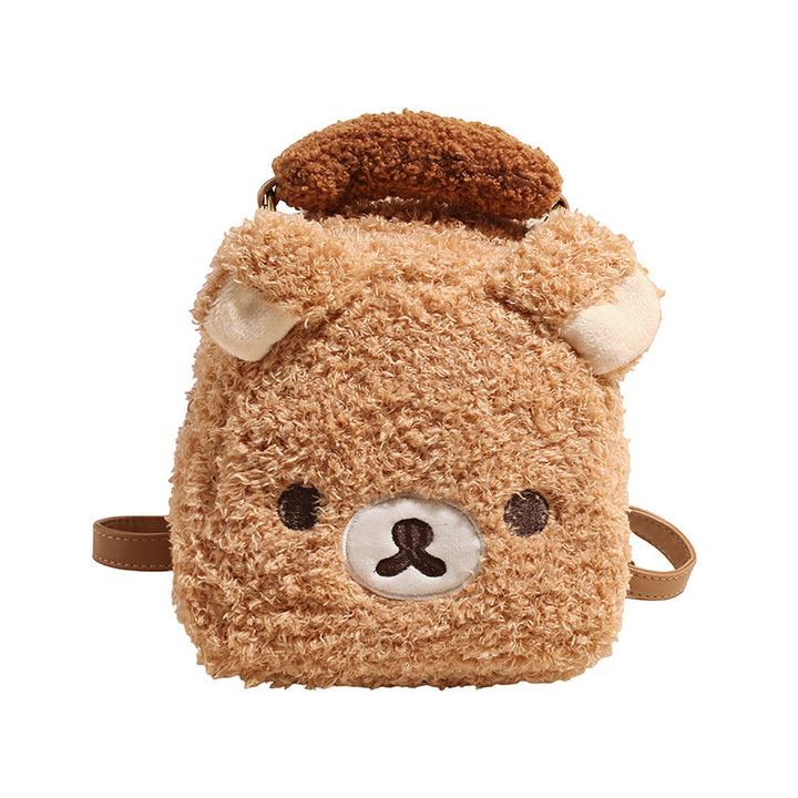 Plush Backpack in Funny Bear Design Stornfield