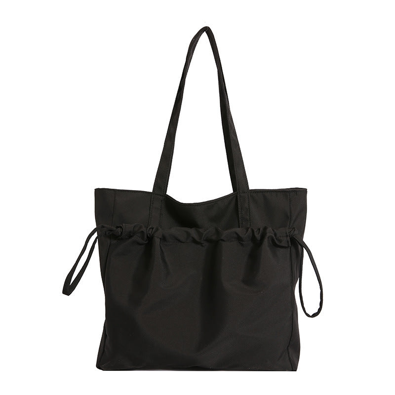 Stylish Casual Tote Bag with Drawstring Closure