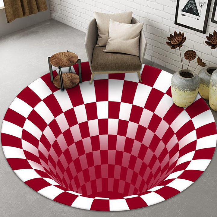 Optical Illusion Area Rug Stornfield