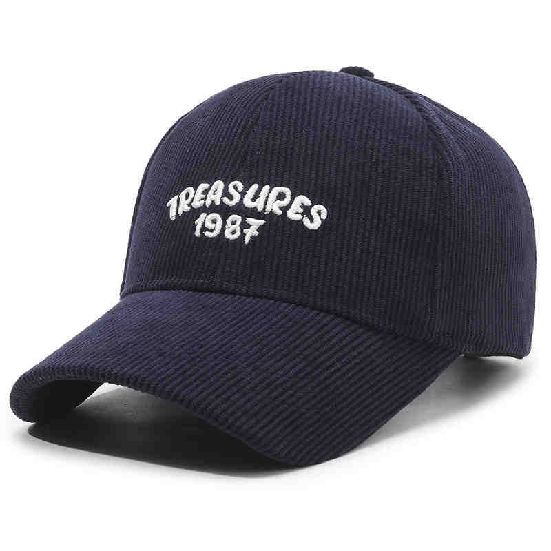 Women's Corduroy Embroidered Baseball Cap Stornfield