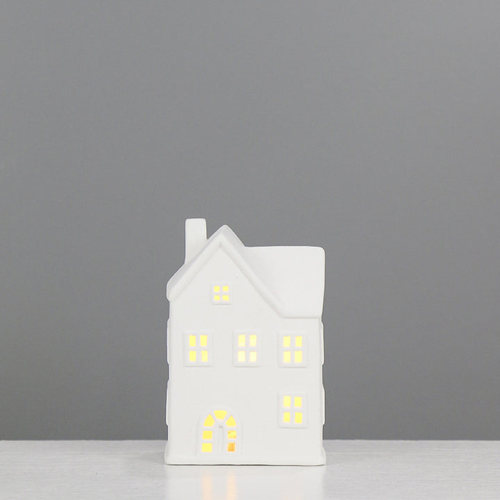 Decorative Ceramic House Lantern Stornfeild