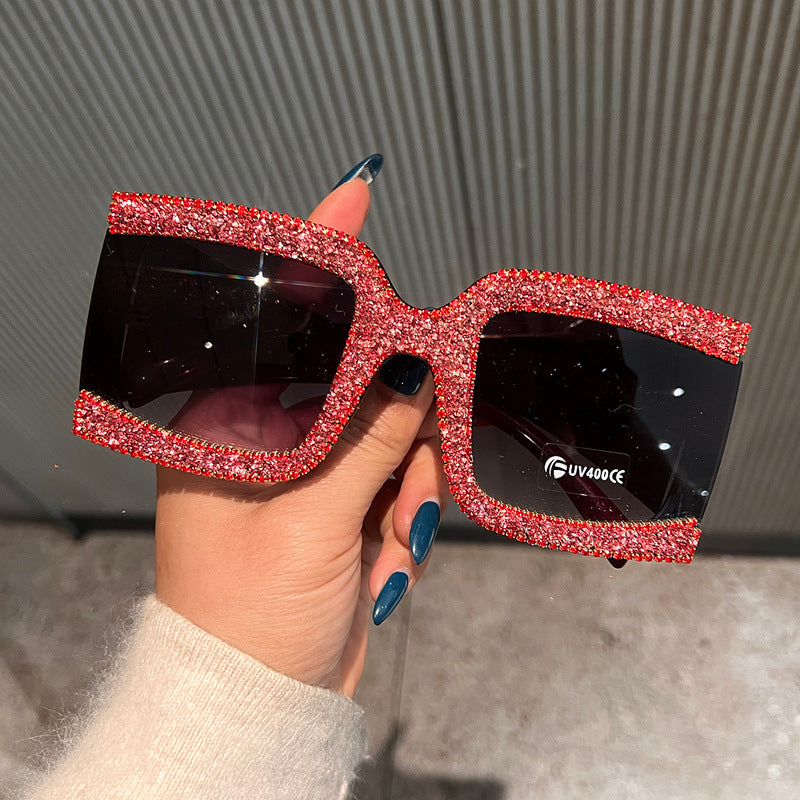 Women's sunglasses with rhinestone decorated frame Stornfield
