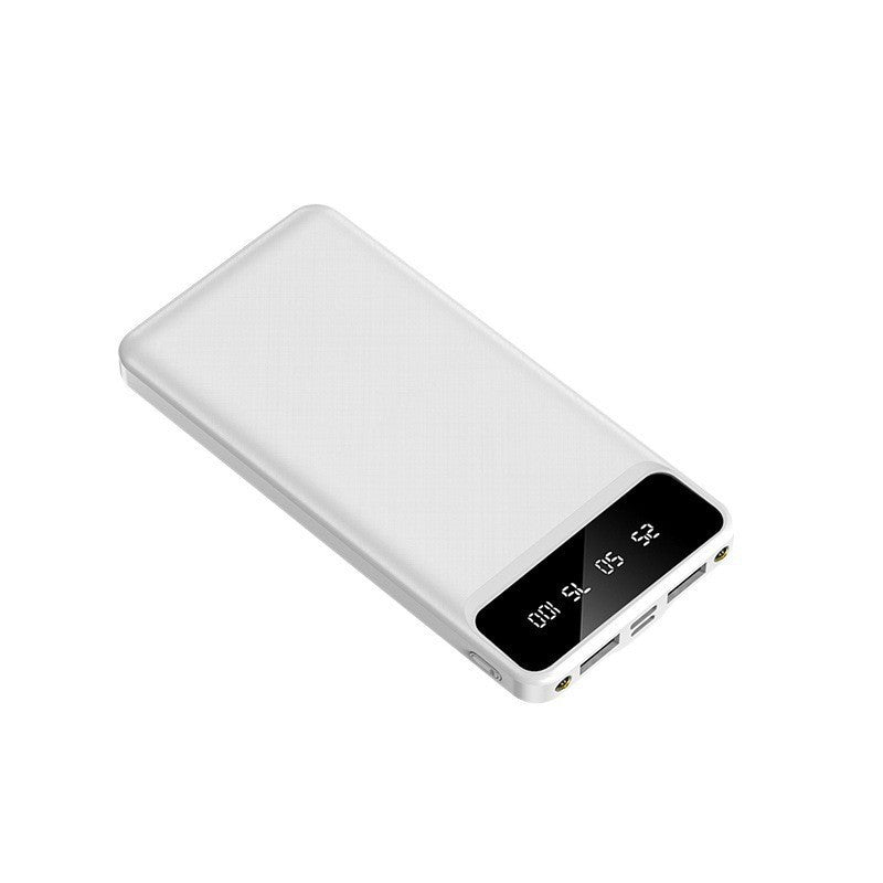 Portable power bank with state-of-the-art digital charge level display Stornfield