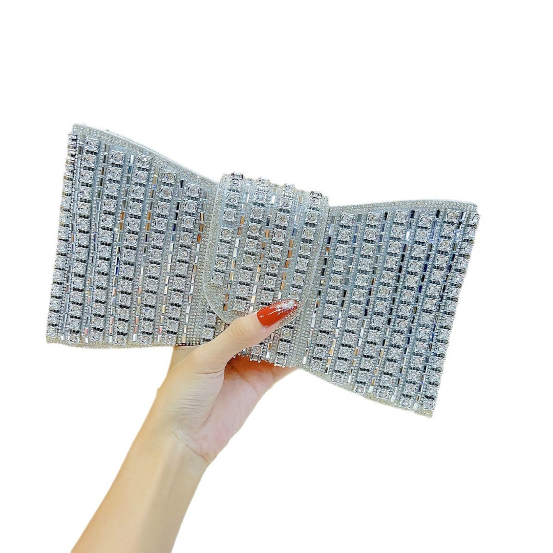Glamorous Rhinestone-Studded Evening Clutch
