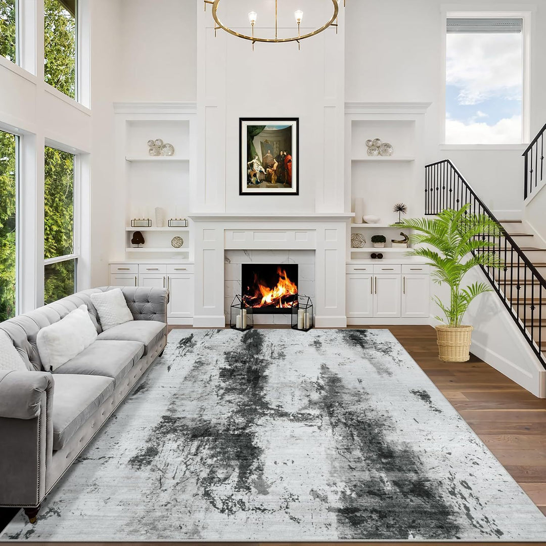 Luxurious Abstract Area Rug