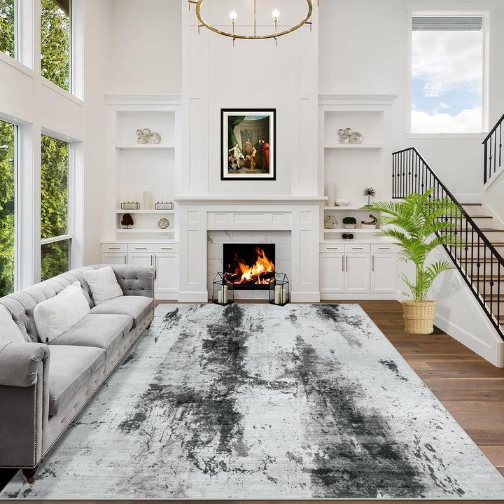 Luxurious Abstract Area Rug