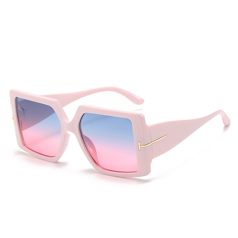 Oversized Geometric Shield Sunglasses Stornfield