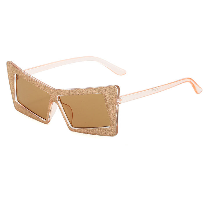 Women's geometric sunglasses with sparkling elements Stornfield