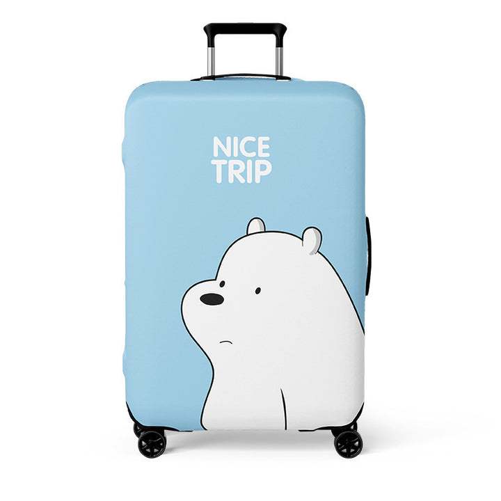 Unisex suitcase with stylish animal motif Stornfield