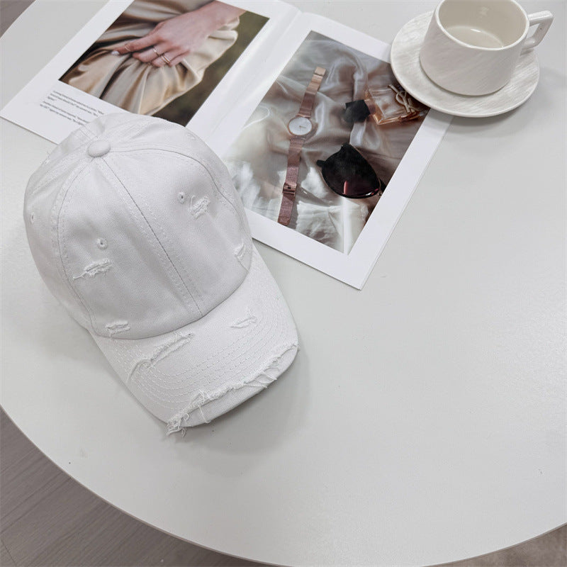 Men's Distressed Vintage-Style Baseball Cap Stornfield
