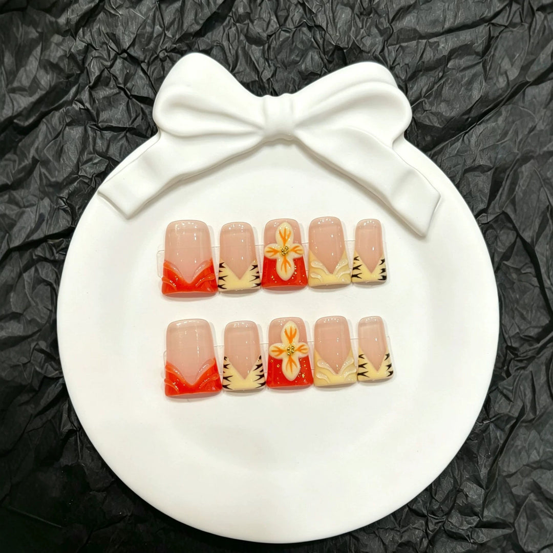 Decorative Artistry Press-On Nail Set
