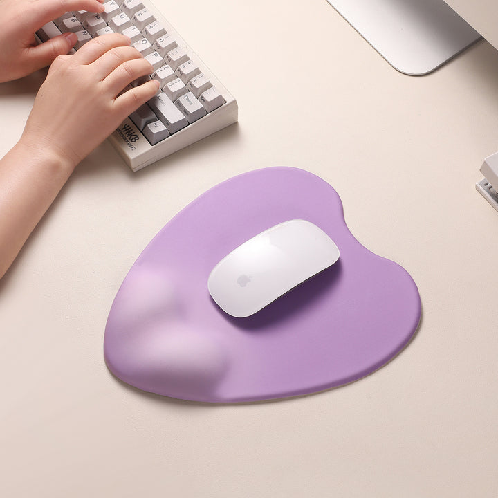 Heart-Shaped Mouse Pad