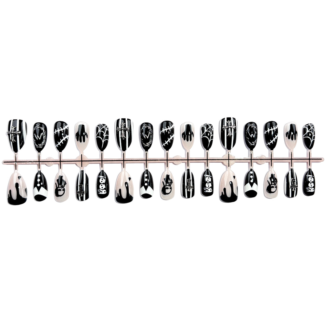 Thematic Gothic Press-On Nail Set