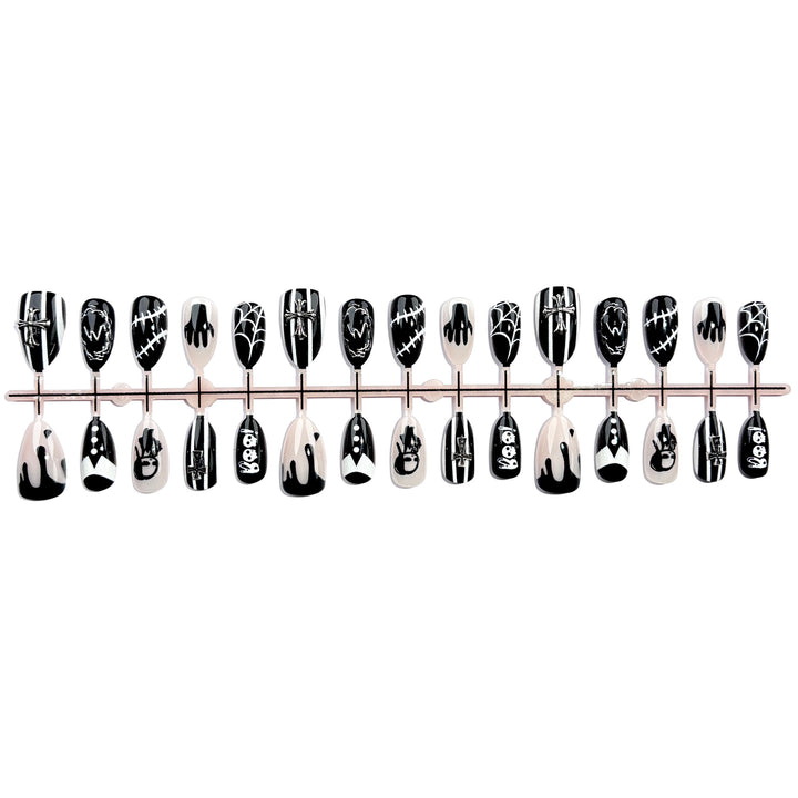 Thematic Gothic Press-On Nail Set