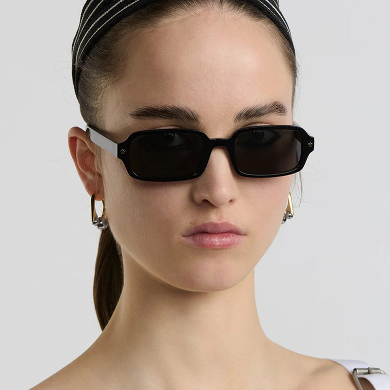 Women's fashionable rectangular sunglasses with outstanding design and protective UV filter Stornfield