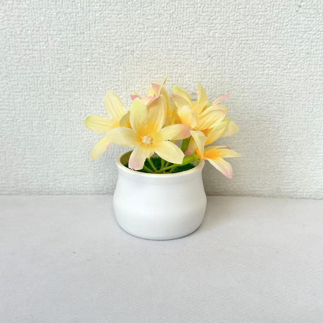 Elegant Faux Floral Centerpiece for Home Decor Display